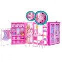 Lalka barbie zestaw szafa marzeń 3.0