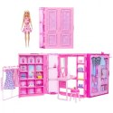 Lalka barbie zestaw szafa marzeń 3.0