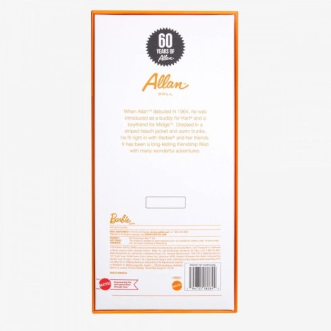 Lalka kolekcjonerska barbie allan na 60 rocznicę