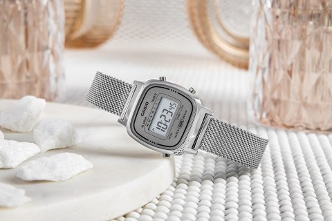 Zegarek Damski CASIO LA670WEM-7DF + BOX Zegarek Damski CASIO LA670WEM-7DF + BOX