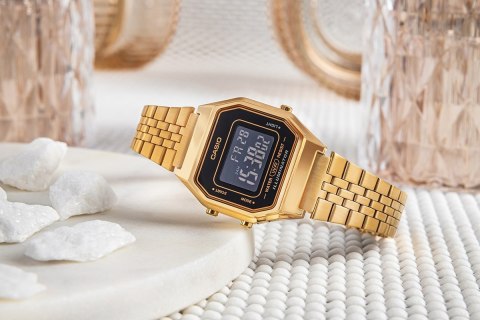 Zegarek Damski CASIO VINTAGE LA680WGA-1BDF + BOX Zegarek Damski CASIO VINTAGE LA680WGA-1BDF + BOX