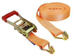 67-099# Pas transportowy 48mm x 10m pomarańczowy z napinaczem