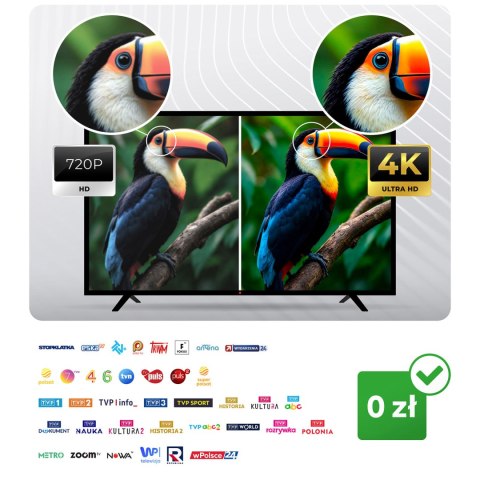 Antena wewnętrzna 360 stopni TV ultra HD 4K Berdsen BD-956 czarna Antena wewnętrzna 360 stopni TV ultra HD 4K Berdsen BD-956 czarna