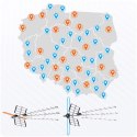 Antena zewnętrzna kierunkowa TV ultra HD 4K Berdsen BD-952