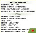 Klocki bm-13 katyusha (zis-6)