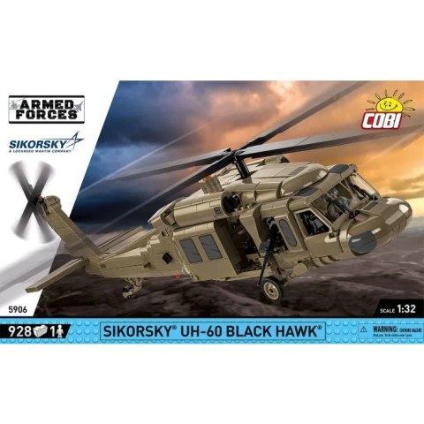 Klocki sikorsky uh-60 black hawk 928 klocków Klocki sikorsky uh-60 black hawk 928 klocków