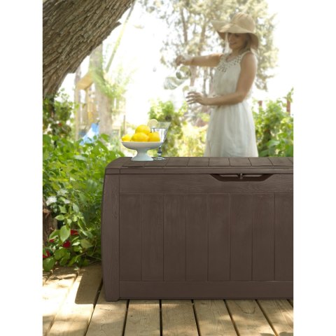 Skrzynia ogrodowa Keter Hollywood 270L brown Skrzynia ogrodowa Keter Hollywood 270L brown