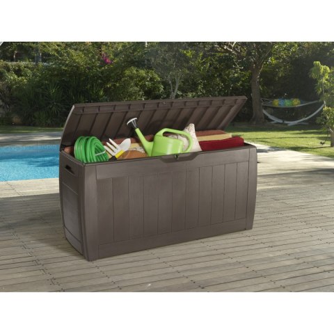 Skrzynia ogrodowa Keter Hollywood 270L brown Skrzynia ogrodowa Keter Hollywood 270L brown