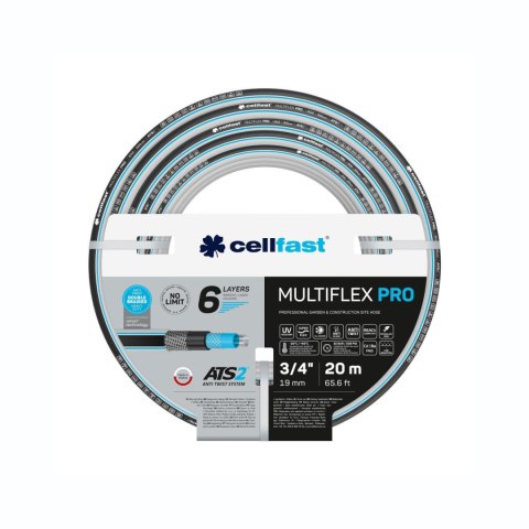 Wąż ogrodowy Cellfast MULTIFLEX ATSV 3/4" 20 m Wąż ogrodowy Cellfast MULTIFLEX ATSV 3/4" 20 m