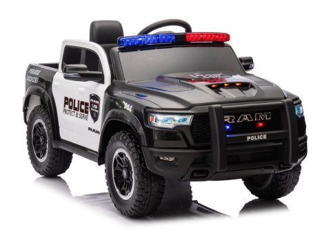 Auto Na Akumulator ZB618P Dodge Ram Policyjny Czarny Auto Na Akumulator ZB618P Dodge Ram Policyjny Czarny