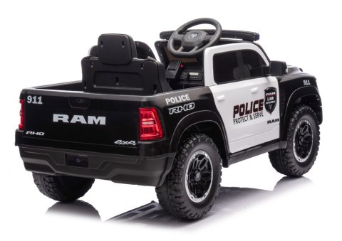 Auto Na Akumulator ZB618P Dodge Ram Policyjny Czarny Auto Na Akumulator ZB618P Dodge Ram Policyjny Czarny