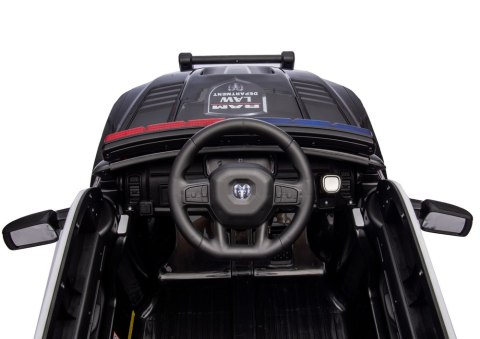 Auto Na Akumulator ZB618P Dodge Ram Policyjny Czarny Auto Na Akumulator ZB618P Dodge Ram Policyjny Czarny