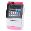 Bankomat Sejf Skarbonka Kod PIN Karta Bankomatowa Różowy Bankomat Sejf Skarbonka Kod PIN Karta Bankomatowa Różowy