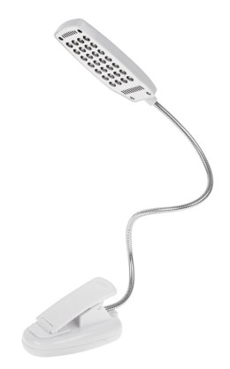 Lampka LED USB z klipsem