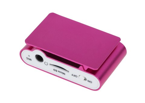 Odtwarzacz MP3 z wyświetlaczem Quer (różowy) Odtwarzacz MP3 z wyświetlaczem Quer (różowy)