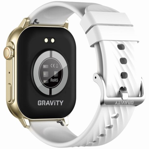 SMARTWATCH UNISEX GRAVITY GT15-10 - ROZMOWY BLUETOOTH, DODATKOWY PASEK (sg029j) SMARTWATCH UNISEX GRAVITY GT15-10 - ROZMOWY BLUETOOTH, DODATKOWY PASEK (sg029j)