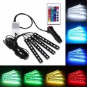 ZD65A Oświetlenie wnętrza auta rgb4x9led