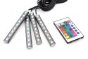 ZD65A Oświetlenie wnętrza auta rgb4x9led
