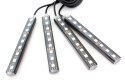 ZD65A Oświetlenie wnętrza auta rgb4x9led