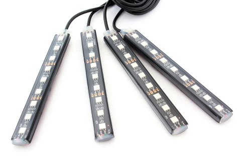 ZD65A Oświetlenie wnętrza auta rgb4x9led ZD65A Oświetlenie wnętrza auta rgb4x9led