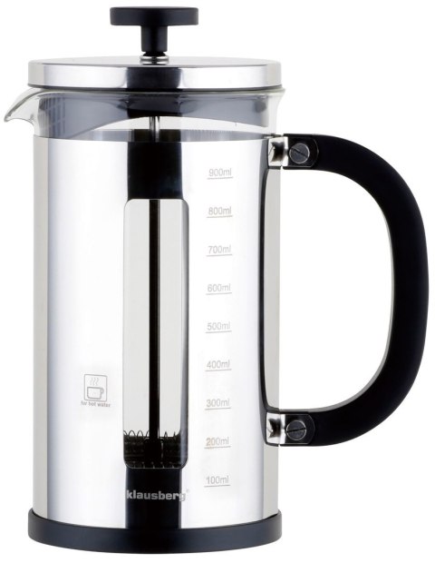 ZAPARZACZ DO KAWY I HERBATY 1.0L FRENCH PRESS KLAUSBERG KB-7703 ZAPARZACZ DO KAWY I HERBATY 1.0L FRENCH PRESS KLAUSBERG KB-7703