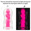 6.0&#039;&#039; Lumino Play Masturbator - Pink Glow