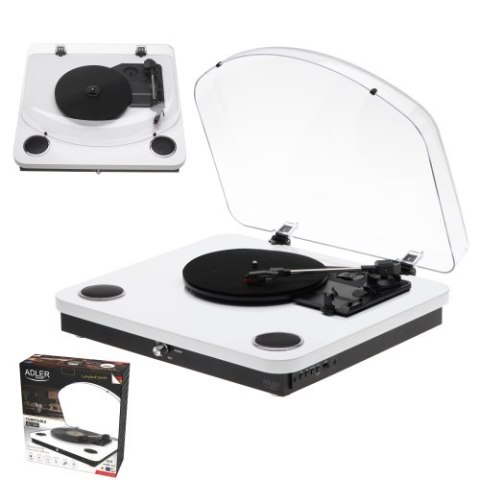 AD 1914 White Gramofon z usb i bluetooth AD 1914 White Gramofon z usb i bluetooth