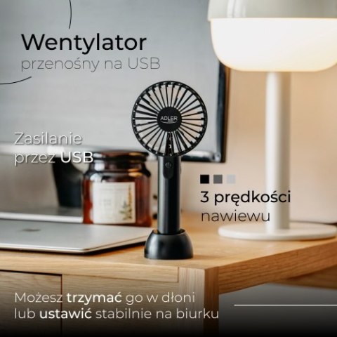 AD 7338 Wentylator przenośny na usb | mini wentylator AD 7338 Wentylator przenośny na usb | mini wentylator