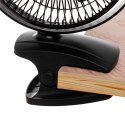 AD 7342 black Wentylator biurkowy z klipsem |akumulatorowy| 15,5 cm | 360° obrót| usb-c |