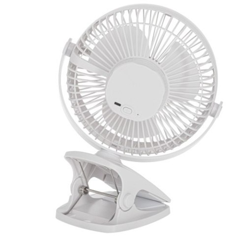 AD 7342 white Wentylator biurkowy z klipsem |akumulatorowy| 15,5 cm | 360° obrót| usb-c | AD 7342 white Wentylator biurkowy z klipsem |akumulatorowy| 15,5 cm | 360° obrót| usb-c |