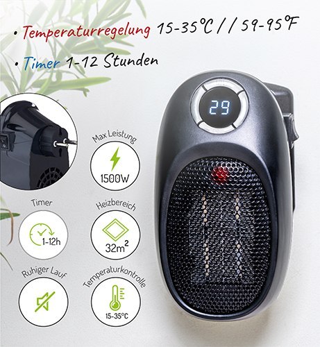 AD 7726 Termowentylator - easy heater AD 7726 Termowentylator - easy heater