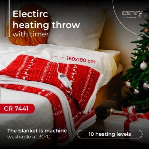CR 7441 ELEKTRYCZNY KOC NAKŁADANY Z CZASOMIERZEM (1) CR 7441 ELEKTRYCZNY KOC NAKŁADANY Z CZASOMIERZEM (1)