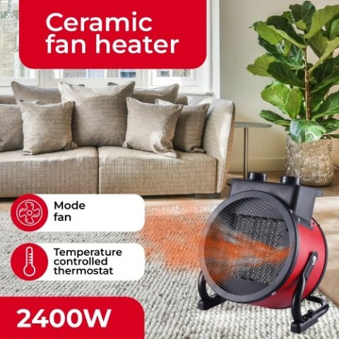 CR 7743 Nagrzewnica ceramiczna 2400w CR 7743 Nagrzewnica ceramiczna 2400w
