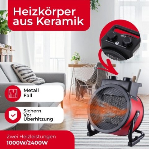 CR 7743 Nagrzewnica ceramiczna 2400w CR 7743 Nagrzewnica ceramiczna 2400w