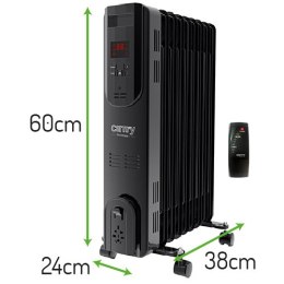 CR 7810 Grzejnik olejowy led z pilotem (9 żeberek)