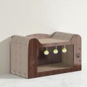 DOMEK DLA KOTA 2w1- legowisko, drapak z zabawką 47 x 22 x 27cm KOT25
