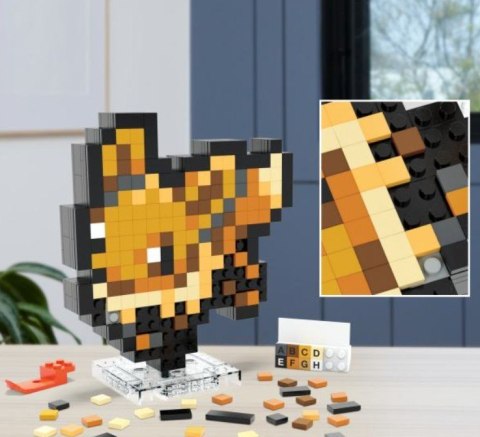 Klocki mega pokemon pixel eevee Klocki mega pokemon pixel eevee