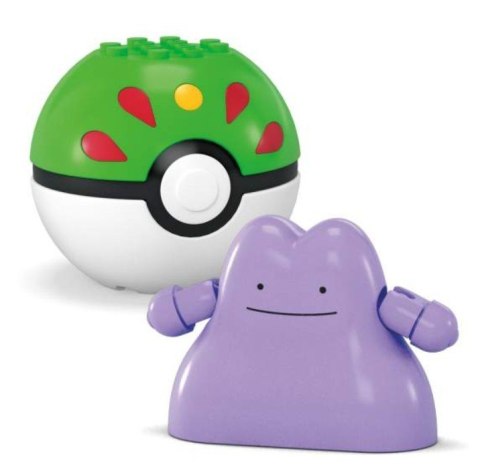Klocki mega pokemon pokeball pikachu i ditto 42 elementy Klocki mega pokemon pokeball pikachu i ditto 42 elementy