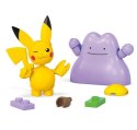 Klocki mega pokemon pokeball pikachu i ditto 42 elementy