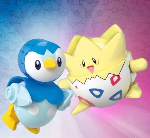 Klocki mega pokemon pokeball togepi i piplup 41 elementów Klocki mega pokemon pokeball togepi i piplup 41 elementów