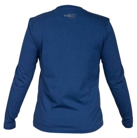 Koszulka z długim rękawem, granatowa, rozmiar XXXL Koszulka z długim rękawem, granatowa, rozmiar XXXL