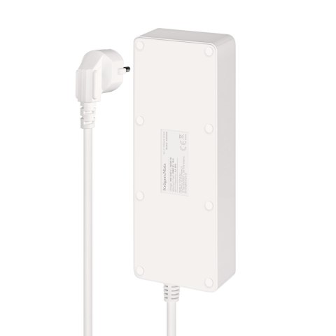 Listwa sieciowa Kruger&Matz 4 gniazda typu niemieckiego i 4xUSB 2100 mA Connect P6 Tuya Listwa sieciowa Kruger&Matz 4 gniazda typu niemieckiego i 4xUSB 2100 mA Connect P6 Tuya