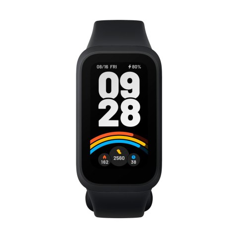 Smartband Xiaomi Band 9 Active Black Wodoszczelność 5 ATM Smartband Xiaomi Band 9 Active Black Wodoszczelność 5 ATM