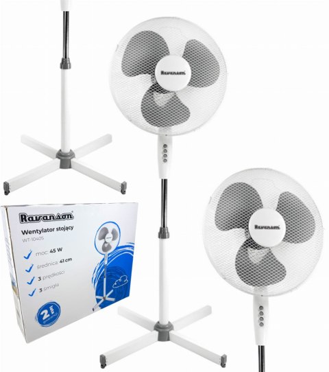 Wentylator stojący Ravanson WT-1040S Wentylator stojący Ravanson WT-1040S