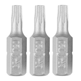 Bity Torx T20 x 25 mm, 3 szt.