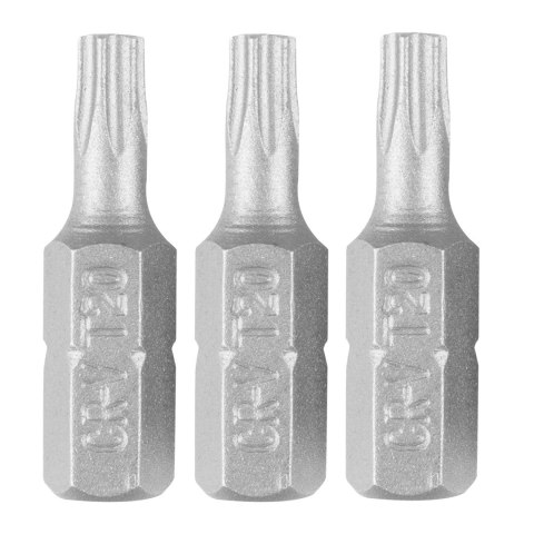 Bity Torx T20 x 25 mm, 3 szt. Bity Torx T20 x 25 mm, 3 szt.