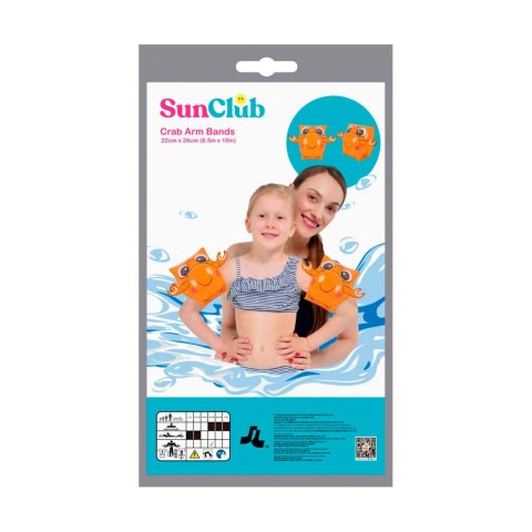 Dmuchane rękawki na basen SUNCLUB krab Dmuchane rękawki na basen SUNCLUB krab