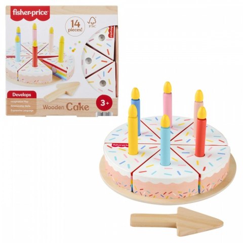 Drewniany tort Drewniany tort
