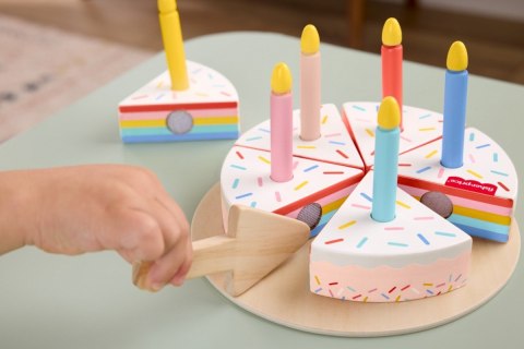 Drewniany tort Drewniany tort