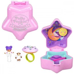 Figurki polly pocket zestaw z pierścionkiem, gwiazdka